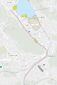 cartina per soste bus